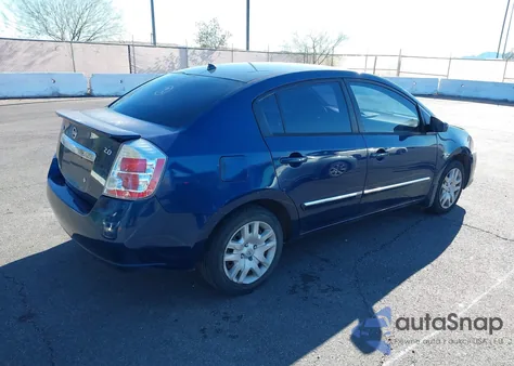 2012 Nissan Sentra 2.0 S from USA, damaged, VIN 3N1AB6AP3CL698112